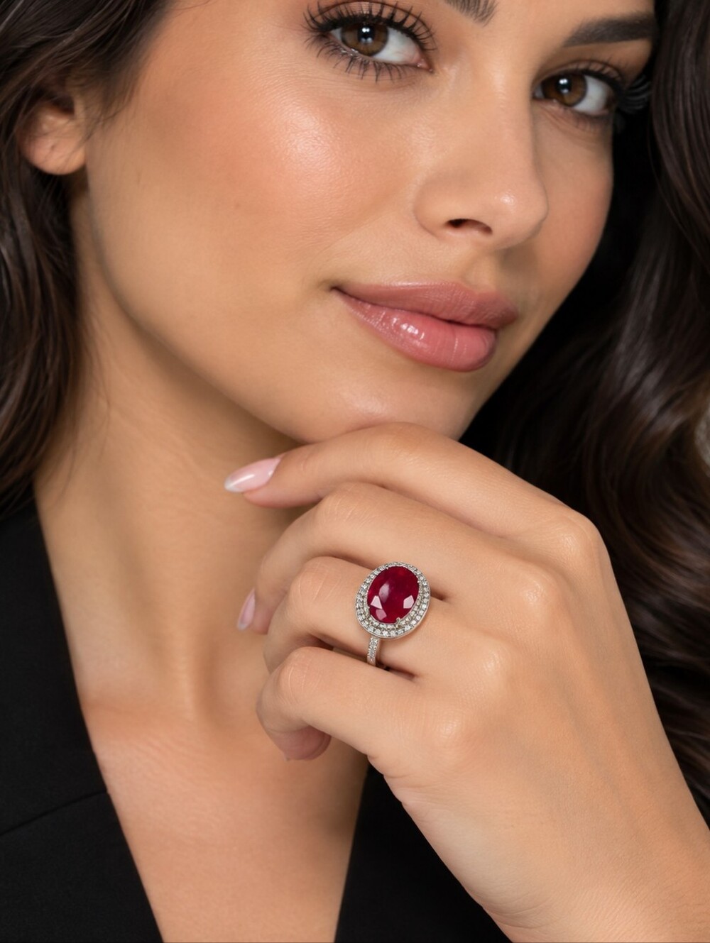 Genuine RUBY ring